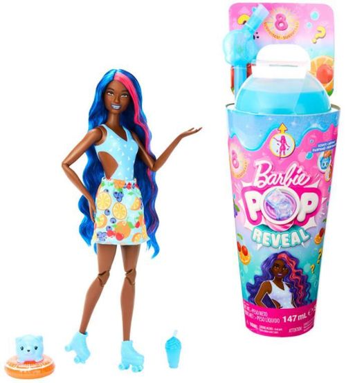 купить Кукла Barbie HNW42 Pop Reveal Punch cu fructe, Fruit Series в Кишинёве 