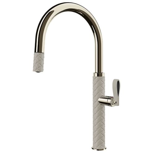 cumpără Bateria bucătărie Gessi 60914-433 Crème/Nickel PVD în Chișinău 