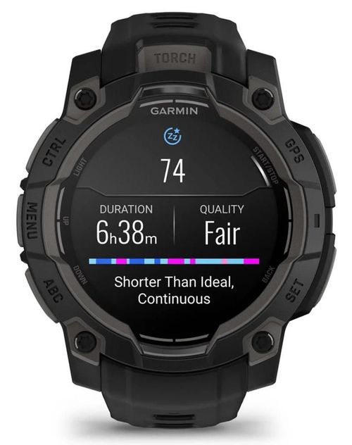 купить Смарт часы Garmin Instinct 3, 45 mm, Amoled, Black (010-02936-00) в Кишинёве 