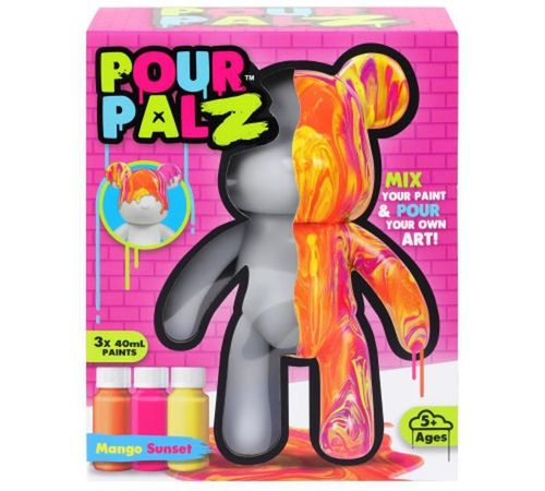 cumpără Set de creație miscellaneous GSG08663 Pour Palz DIY Paint Bear-Mango Magic în Chișinău 