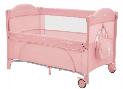 cumpără Țarc Kikka Boo 31003010121 Nighty Night Pink, cu 2 niveluri în Chișinău 