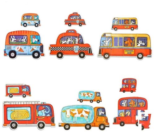 cumpără Puzzle Mideer MD0077-1 Primul puzzle Transport în Chișinău 