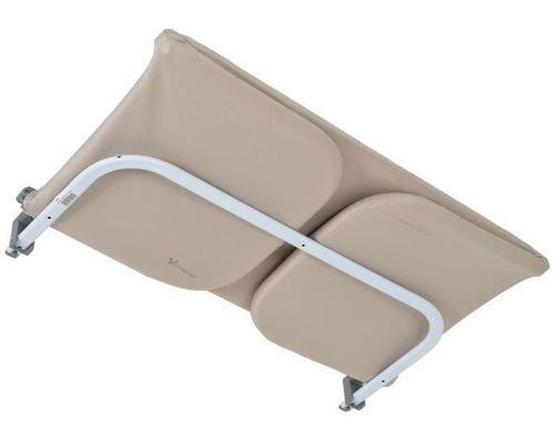 cumpără Protecție laterală pentru pătuț Moni Fold Beige, 150cm (bara protecția pentru pat) în Chișinău 