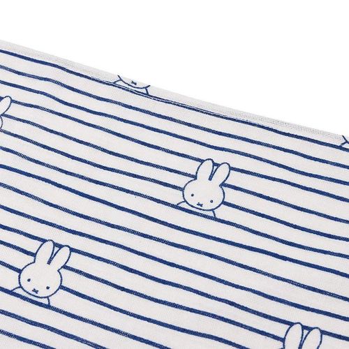 купить Аксессуар для пеленания Jollein 535-852-68008 Pelinci de muselina Miffy Miffy Stripe Navy, 115x115cm, 2buc в Кишинёве 