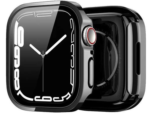 купить Защитный чехол для умных часов Dux Ducis Case HAMO Apple Watch Series 7/8 (45mm), Black в Кишинёве 