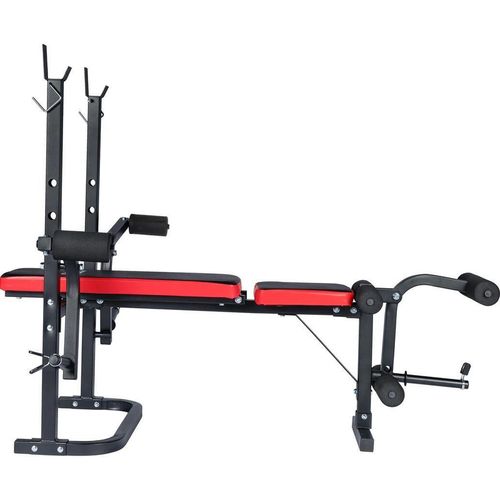 cumpără Banca pentru antrenament de forţă FunFit 4808 Black/Red în Chișinău 