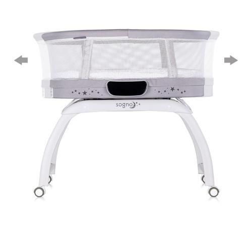 купить Манеж Chipolino KOSSG02501GR Люлька-качели Sogno grey в Кишинёве 