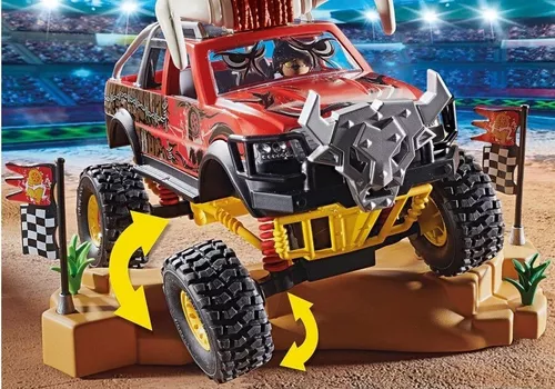 cumpără Mașină Playmobil PM70549 Stunt Show Bull Monster Truck în Chișinău 