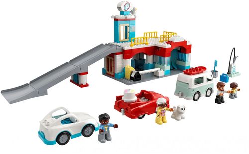 купить Конструктор Lego 10948 Parking Garage and Car Wash в Кишинёве 