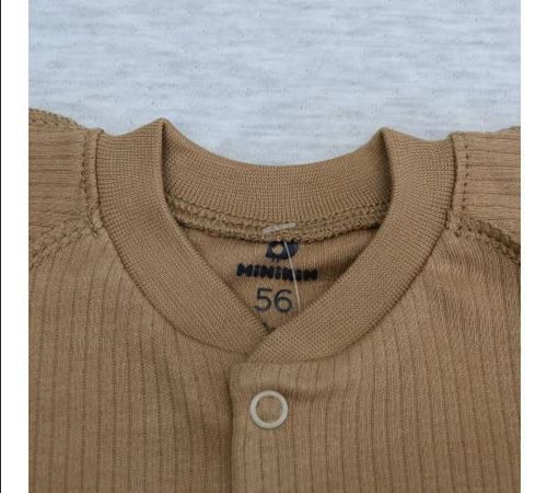 купить Детская одежда Minikin 211220350 Simply Комбинезон р-р50, кофейный, унисекс в Кишинёве 