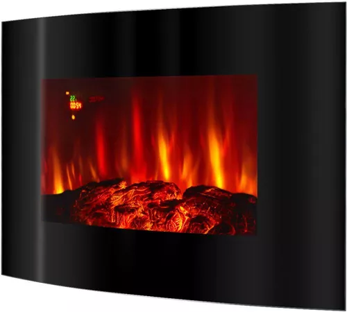 cumpără Șemineu electric ArtFlame Carlos, 560x885x135 mm, Negru în Chișinău 