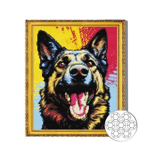 купить Картина по номерам Art Gallery GB86821 Mozaic cu diamante 30x40cm Ciobanescul fericit в Кишинёве 