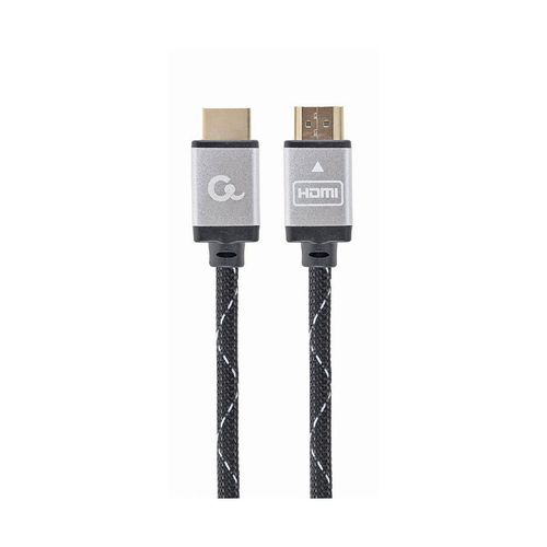 cumpără Gembird CCB-HDMIL-2M, 2m, HDMI male-male, Select Plus Series, High speed HDMI cable with Ethernet, Supports 4K UHD resolutions at 60 Hz, Durable nylon braiding and premium style connectors în Chișinău 