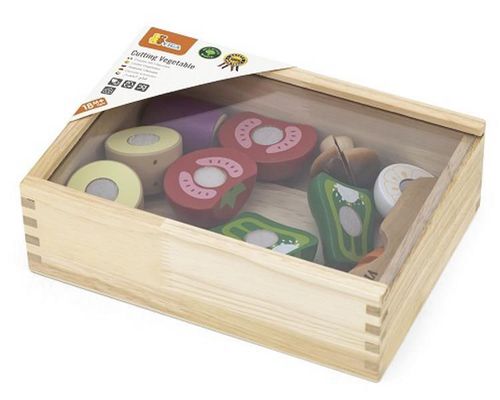 cumpără Bucătărie și veselă de jucărie Viga 44540 Cutting Vegetable în Chișinău 