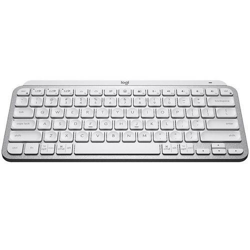 cumpără Tastatura Logitech Wireless MX Keys Mini Minimalis Pale Grey Illuminated Keyboard, Logitech Unifying 2.4GHz wireless technology, Bluetooth Low Energy, Rechargeable with USB type C (920-010502) în Chișinău 
