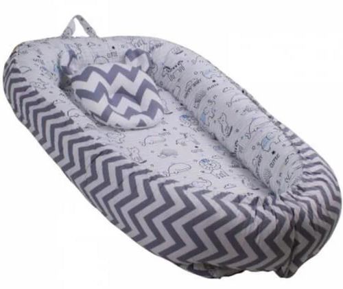 купить Гнездо для новорожденных PernaMea Babynest HappyBaby Albastru (PM.100927/4) в Кишинёве 