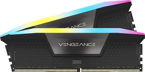 cumpără Memorie operativa 32GB DDR5 Dual-Channel Kit Corsair Vengeance RGB Black 32GB (2x16GB) DDR5 (CMH32GX5M2E6000C36) PC5-48000 6000MHz CL36-44-44, Retail (memorie/память) în Chișinău 