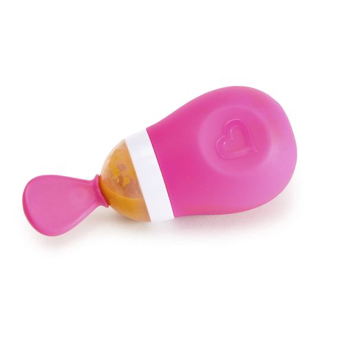 Lingura-sticluta pentru copii Munchkin Pink 