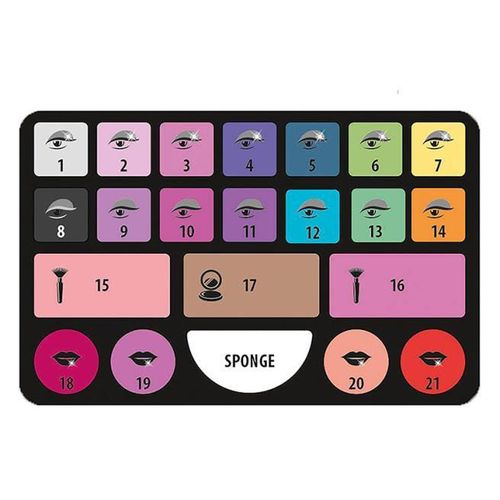 cumpără Set de creație Clementoni Set de machiaj pentru fete Crazy Chic (18744) în Chișinău 