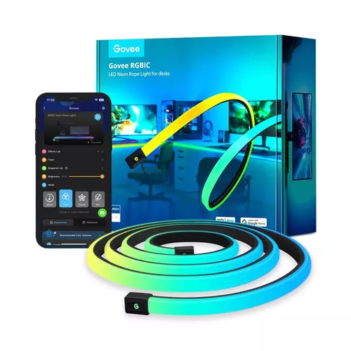 купить Лента LED Govee Light Strip RGBIC LED Neon Rope Light for Desks 5m (H61C33D1) в Кишинёве 