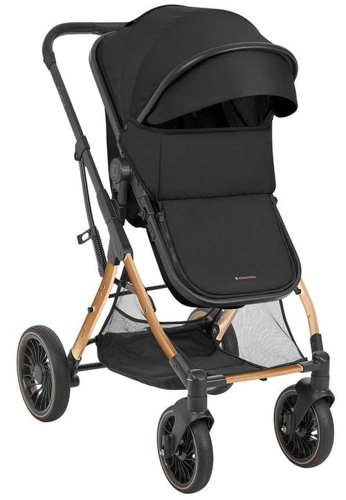 купить Детская коляска Kikka Boo One Black, transformabil 3in1 (3800171213820) в Кишинёве 