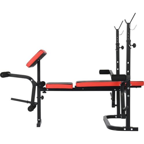 cumpără Banca pentru antrenament de forţă FunFit 4807 Black/Red în Chișinău 
