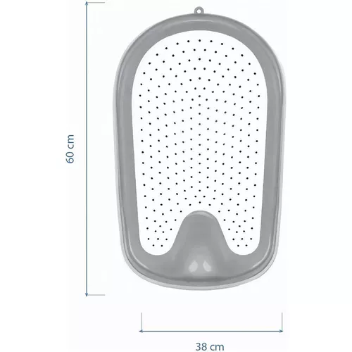 cumpără Cădiță BabyJem 916 Suport pentru baie Soft Touch, Soft Grey în Chișinău 