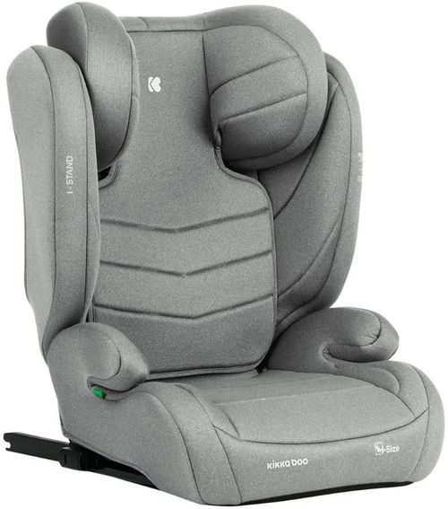 Автокресло c isofix i-Size KikkaBoo i-Stand Light Grey (15-36 кг) 