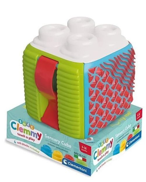 купить Конструктор Clementoni Cub Senzorial Interactiv (17902) в Кишинёве 