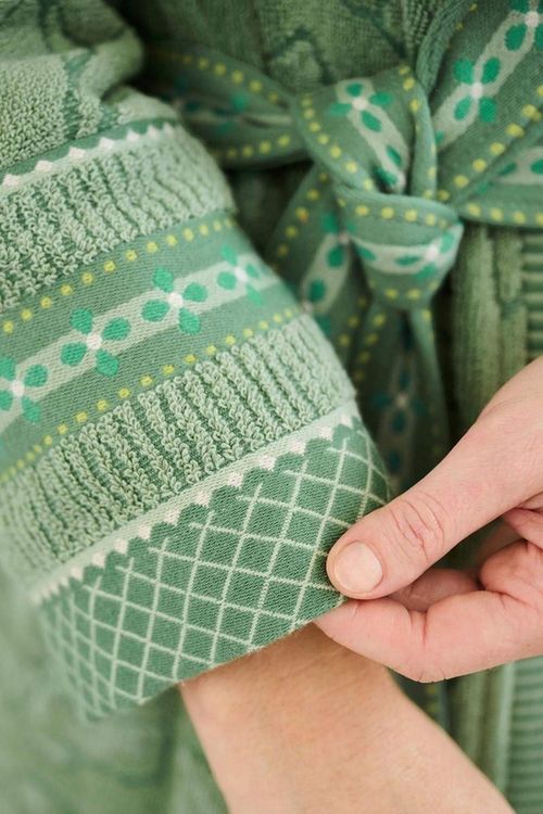 cumpără Textile de casă Pip Studio 332479 Jasmin Jacquard Bathrobe Green M în Chișinău 