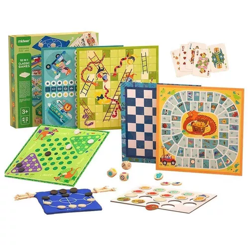 cumpără Joc educativ de masă Mideer MD2071 Joc de societate 32 în 1 în Chișinău 