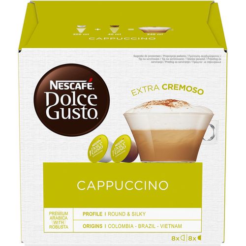 купить Кофе Nescafe Dolce Gusto Cappuccino 186,4g (8+8capsule) в Кишинёве 