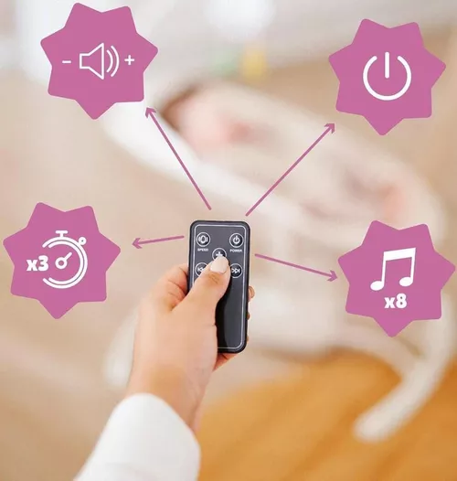 cumpără Leagăn pentru bebeluși Badabulle B012307 Leagan cu balansare stanga-dreapta Crem în Chișinău 