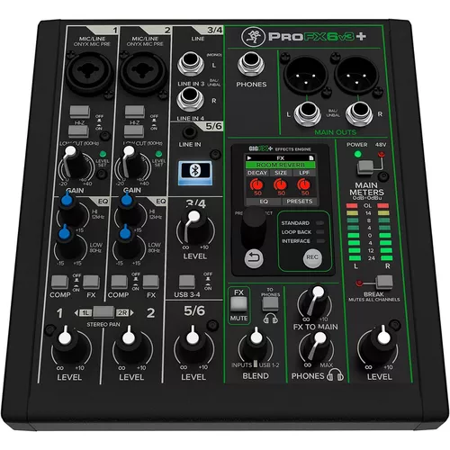 купить DJ контроллер Mackie ProFX6v3 PLUS 6-Channel в Кишинёве 