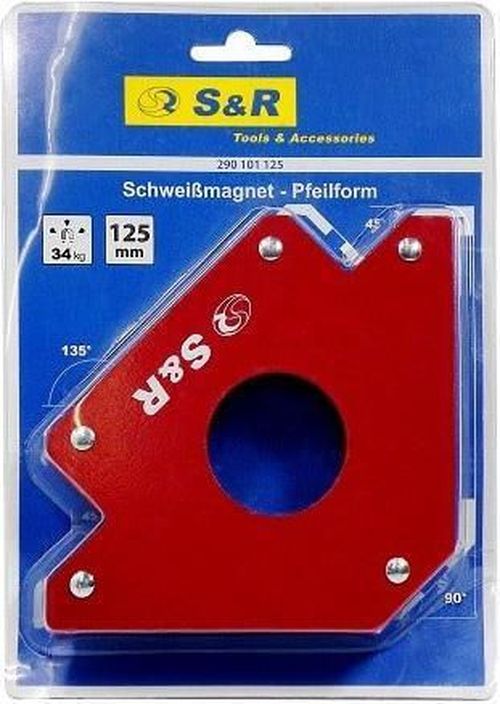купить Магнитный держатель для сварки S&R 290101125 Магнит для сварочного сопла 34 кг в Кишинёве 