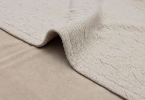 cumpără Set de perne si plapume Jollein 516-511-67051 Paturica Soft Waves Nougat, 75x100 cm în Chișinău 