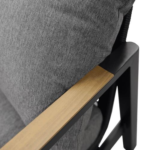 купить Садовая мебель Deco Кресло Kansas Gray Terrace (XN18126) в Кишинёве 