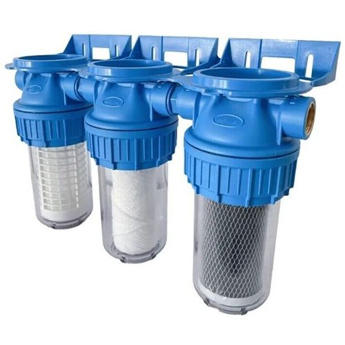 купить Картридж для проточных фильтров Stillwater&Pratt Filtru de apa TRIPLEX nylon + PPR + cărbune activ (58035) в Кишинёве 