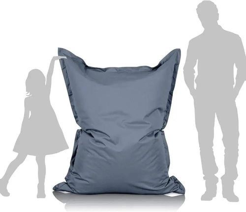 купить Кресло-мешок BeanBag BM6182, Подушка, XXL, из Оксфорда 600D, тёмно-серый в Кишинёве 