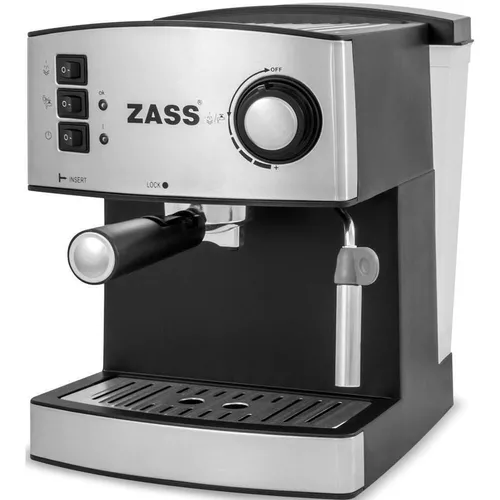 купить Кофеварка рожковая Zass ZEM 04 Black/Inox в Кишинёве 