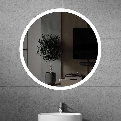 cumpără Oglindă baie Uniplast LM-209.6060-3 (rotunda cu janta) 60x60 cm IP44 în Chișinău 