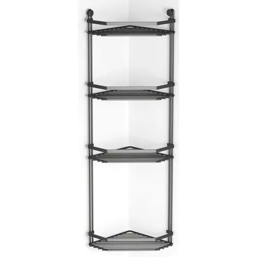 cumpără Raft de baie Teknotel ES059n Raft 4 niveluri 20x27x76cm, metal negru în Chișinău 