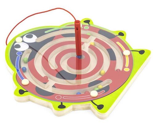 купить Головоломка Viga 59964 Labirint magnetic Buburuza в Кишинёве 