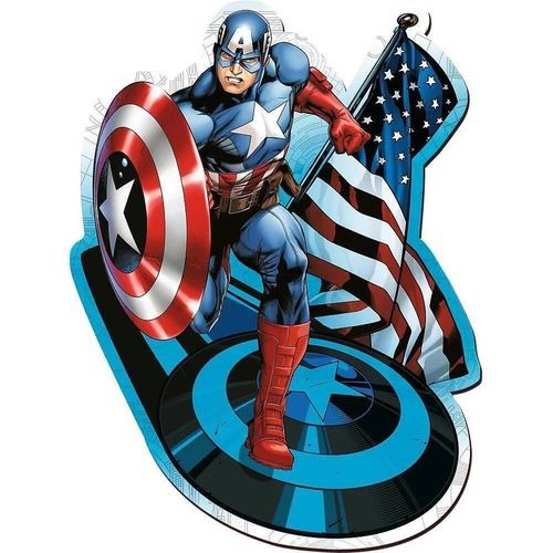 cumpără Puzzle Trefl 20194 Puzzle- 160 Fearless Capitan America, 60032 în Chișinău 