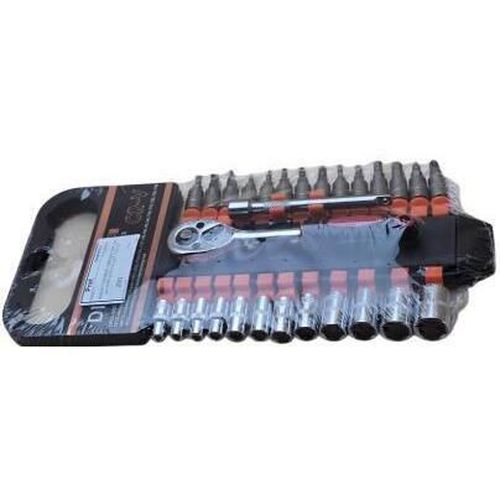 cumpără Set de unelte de mână miscellaneous Y37-27, головки 20шт+звездочка с трещеткой 1/4 în Chișinău 