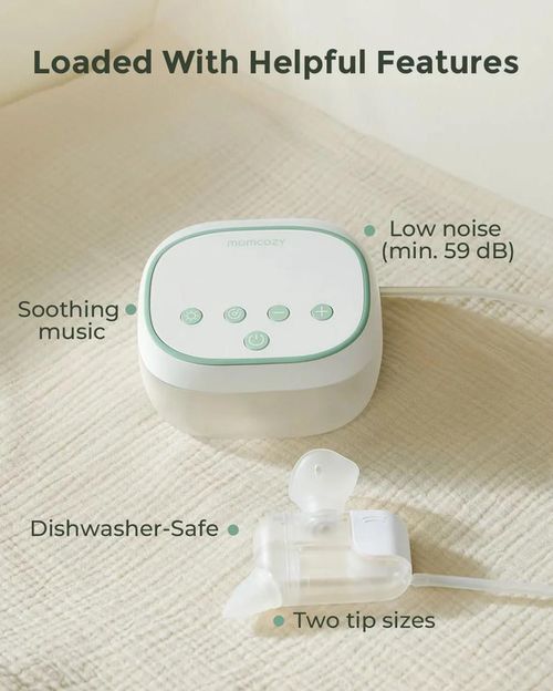 купить Аспиратор назальный Momcozy BN008-WH70000B10101-A BreezyClear Pro 2in1 (electric) в Кишинёве 