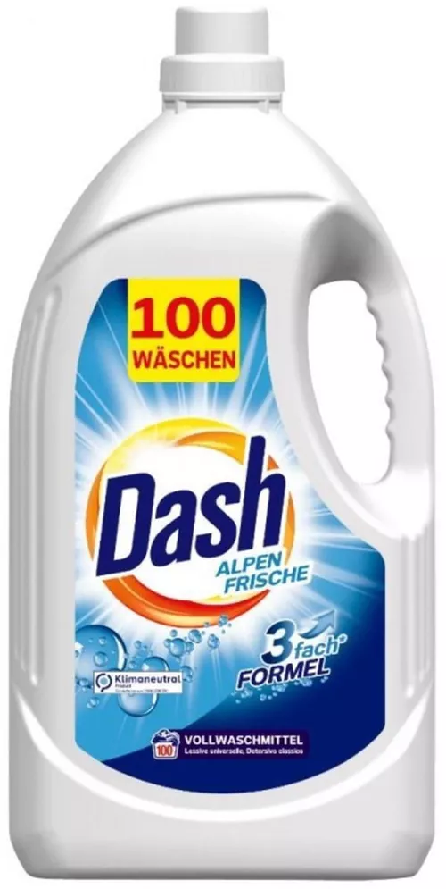 купить Порошок для стирки Dash Alpen Frische 100 laundry gel в Кишинёве 