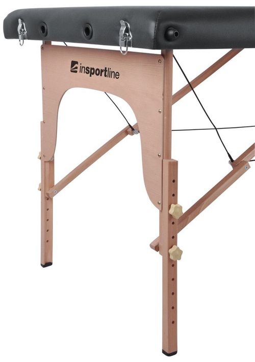 cumpără Masă de masaj inSPORTline SL-00014113 Orashi (250kg) din lemn Cream 30700-2 în Chișinău 