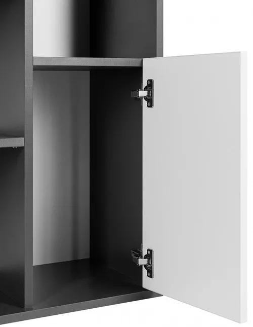 купить Шкаф fot D-3 Antracit/alb в Кишинёве 