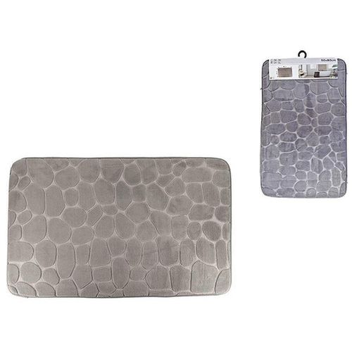 купить Коврик для ванной Tendance 55721 gri deschis 50x80cm cu memorie, microfibra в Кишинёве 